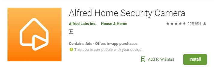 Alfred on play store