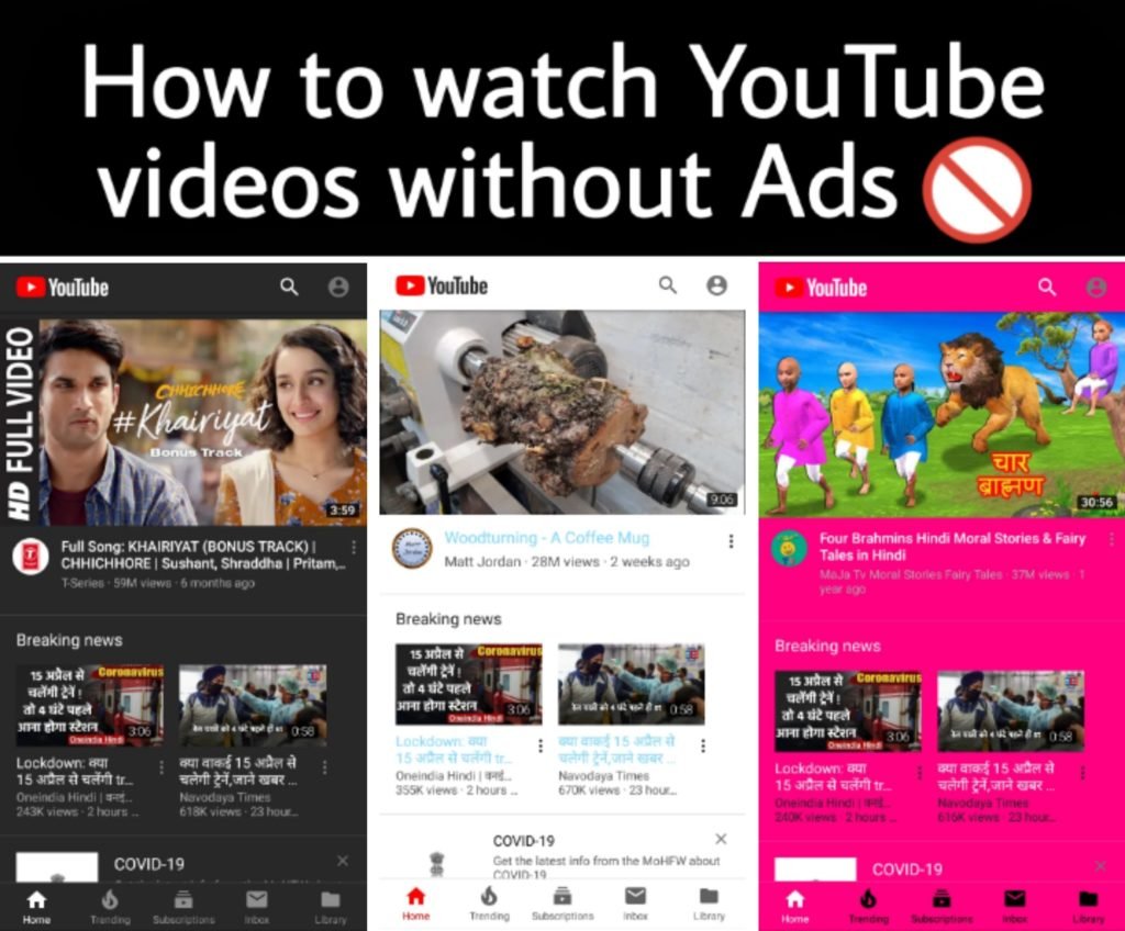 Youtube no ads website new arrivals